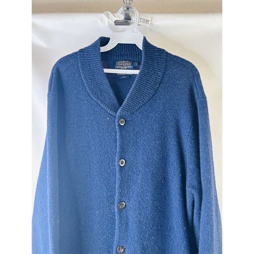 Pendleton Washable Wool Chunky Knit Cardigan Swea… - image 4